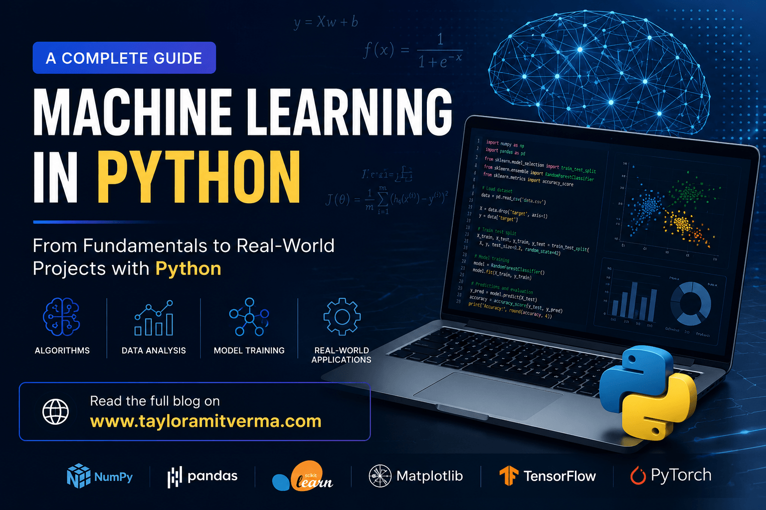 Machine Learning in Python: Complete Guide for Beginners with Examples (2026)